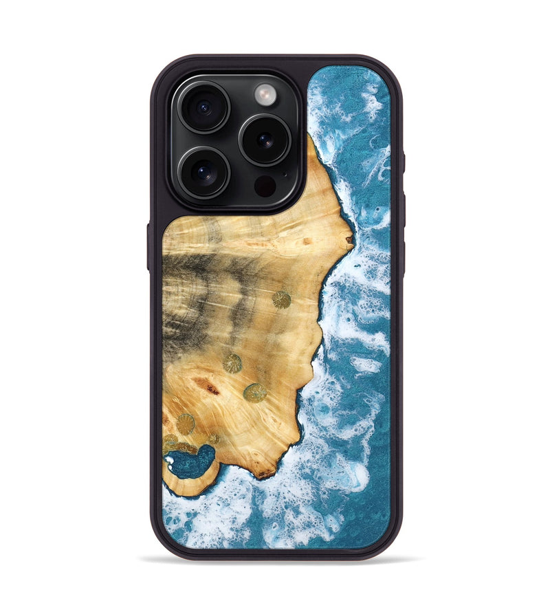 iPhone 15 Pro Wood Phone Case - Kelli (Coastal, 759169)