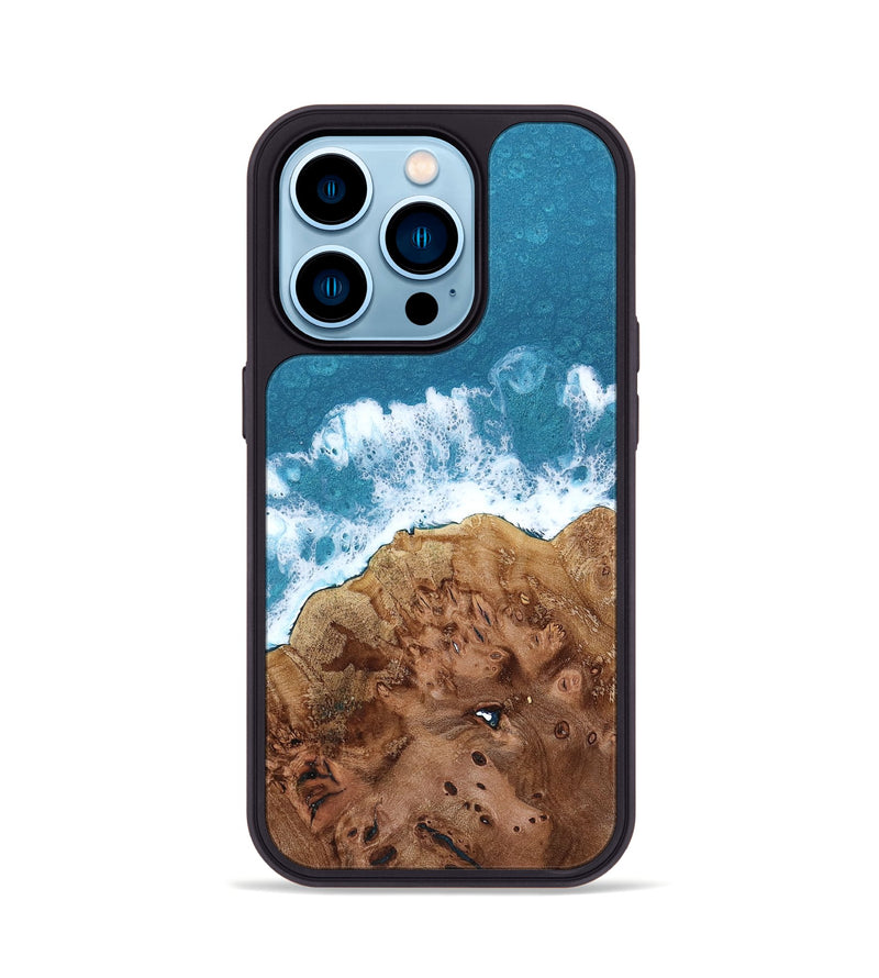 iPhone 14 Pro Wood Phone Case - Damian (Coastal, 759197)