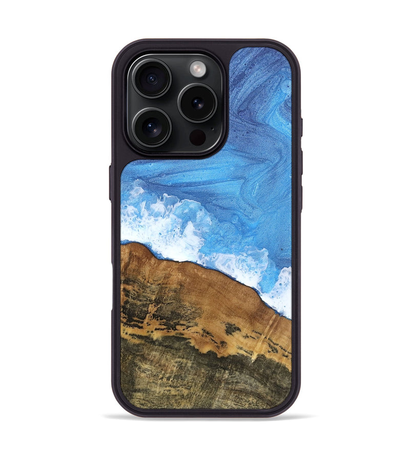 iPhone 16 Pro Wood Phone Case - Asaiah (Coastal, 759220)
