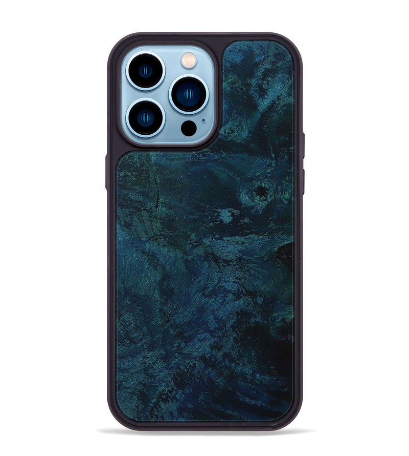 iPhone 14 Pro Max Wood Phone Case - Aidan (Wood Burl, 759262)