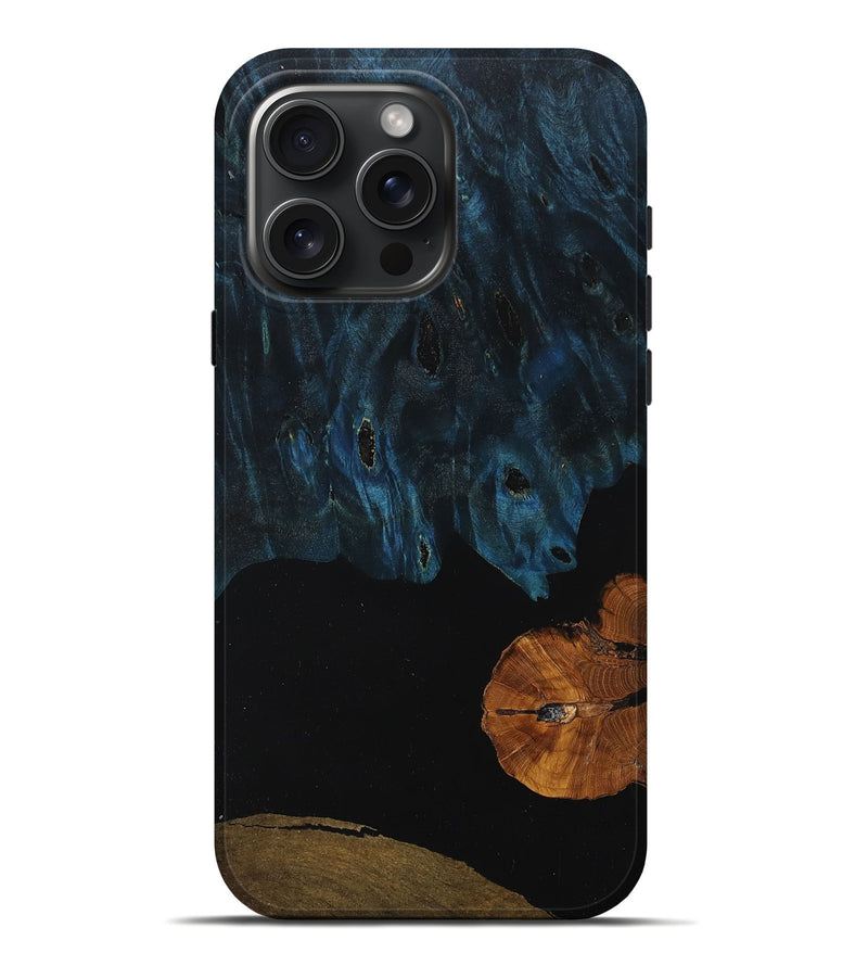 iPhone 16 Pro Max Wood Live Edge Phone Case - Carlos (Wood Burl, 759299)