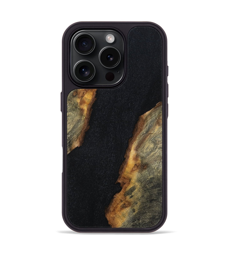 iPhone 16 Pro Wood Phone Case - Case (Wood Burl, 759352)