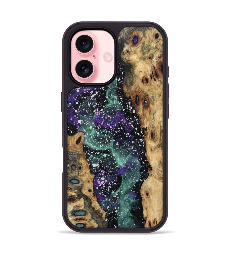 iPhone 16 Wood Phone Case - Alysia (Cosmos, 759382)