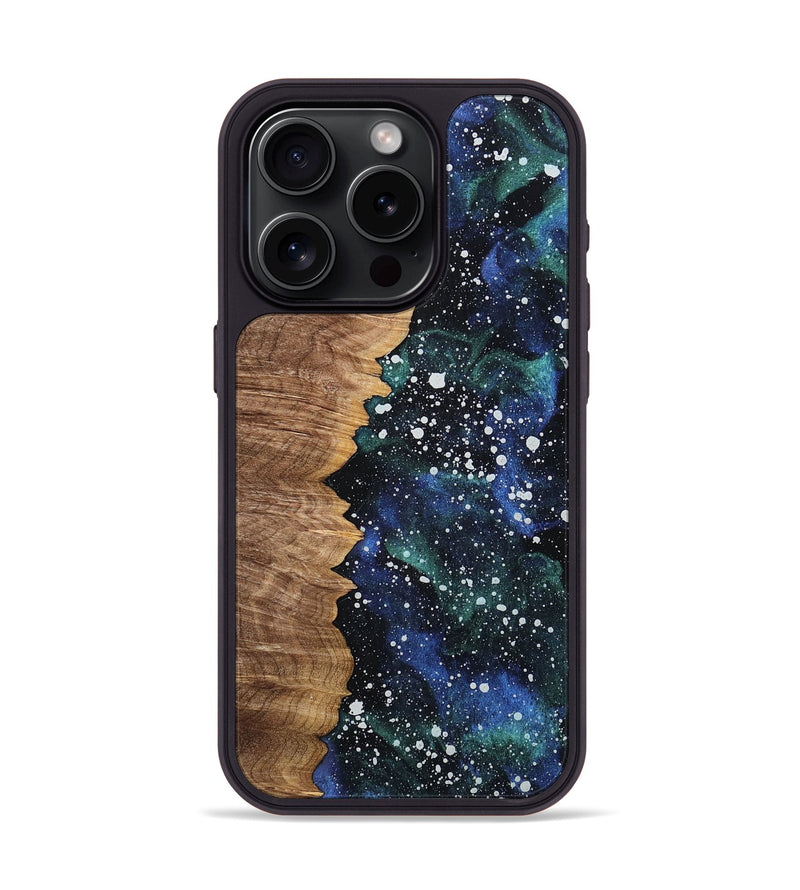 iPhone 15 Pro Wood Phone Case - Azriel (Cosmos, 759387)