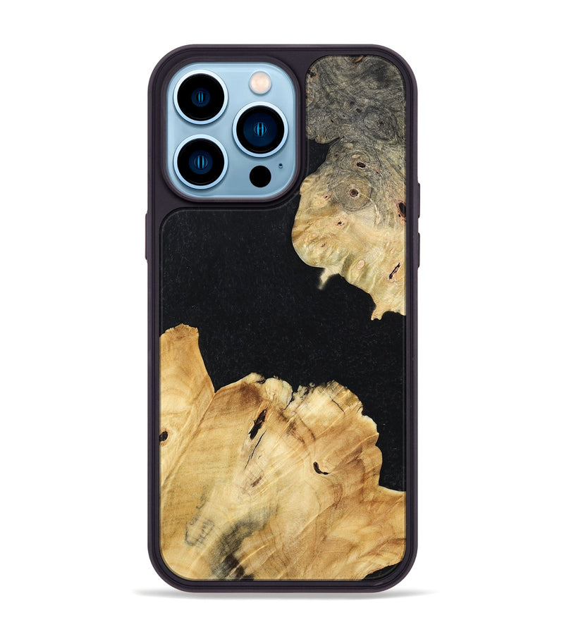 iPhone 14 Pro Max Wood Phone Case - Connor (Wood Burl, 759397)