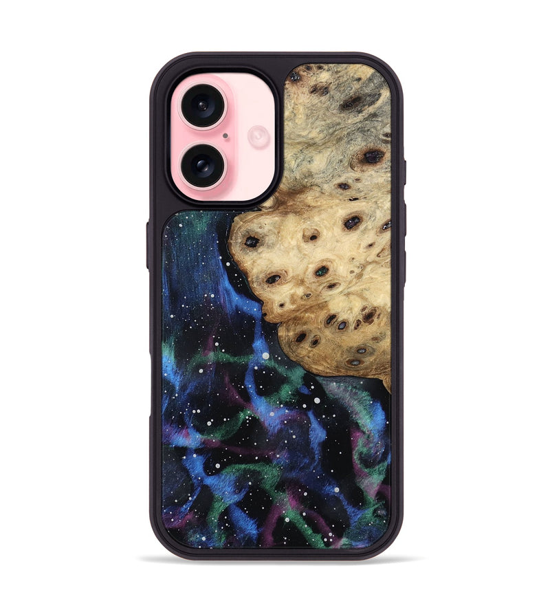 iPhone 16 Wood Phone Case - Alijah (Cosmos, 759472)