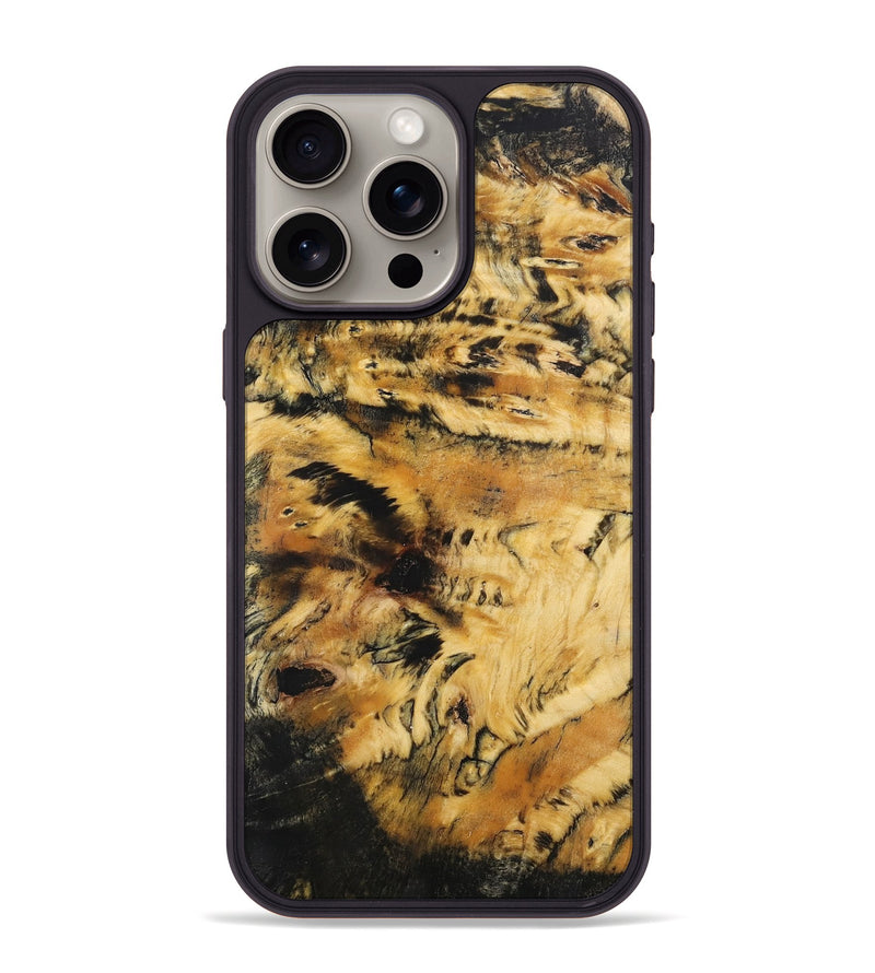 iPhone 15 Pro Max Wood Phone Case - Waverly (Wood Burl, 759487)
