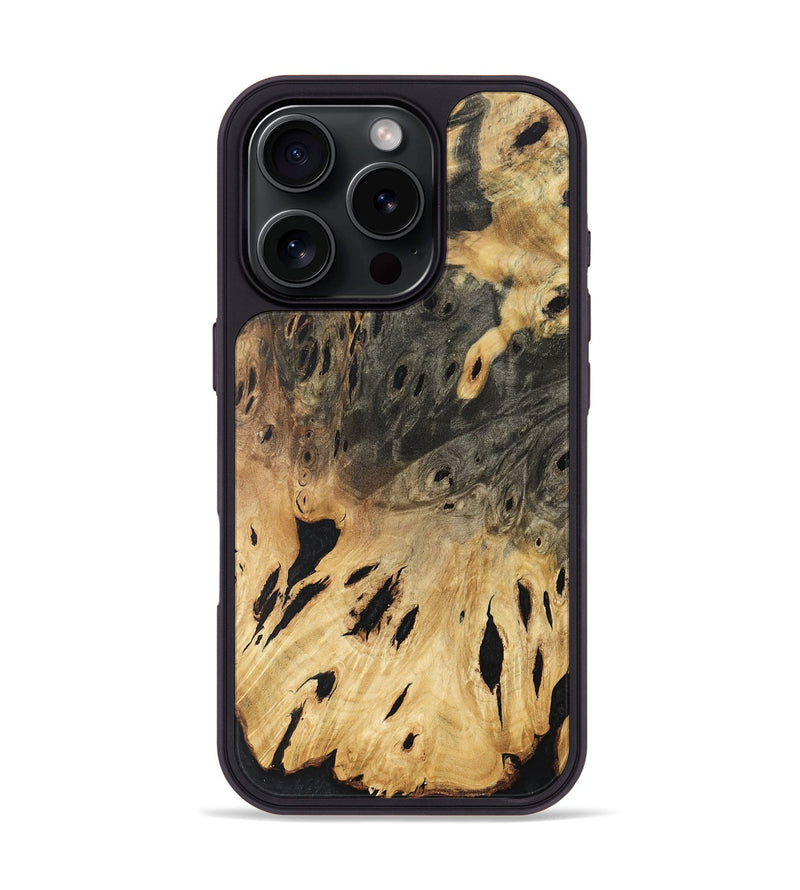 iPhone 16 Pro Wood Phone Case - Jaquan (Wood Burl, 759495)