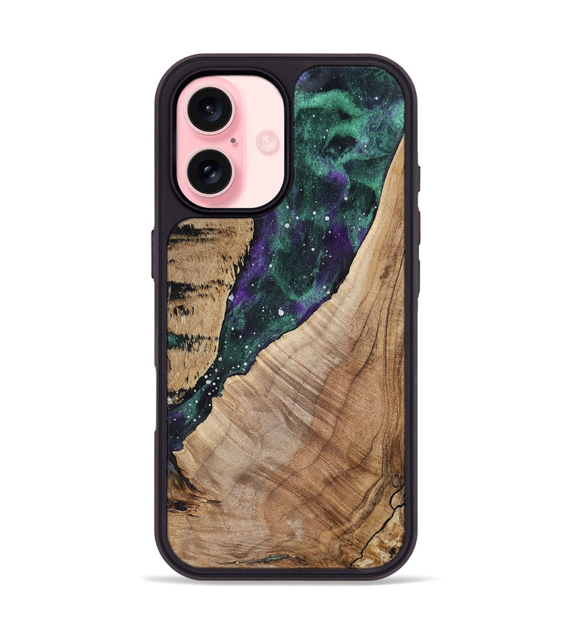 iPhone 16 Wood Phone Case - Lester (Cosmos, 759499)