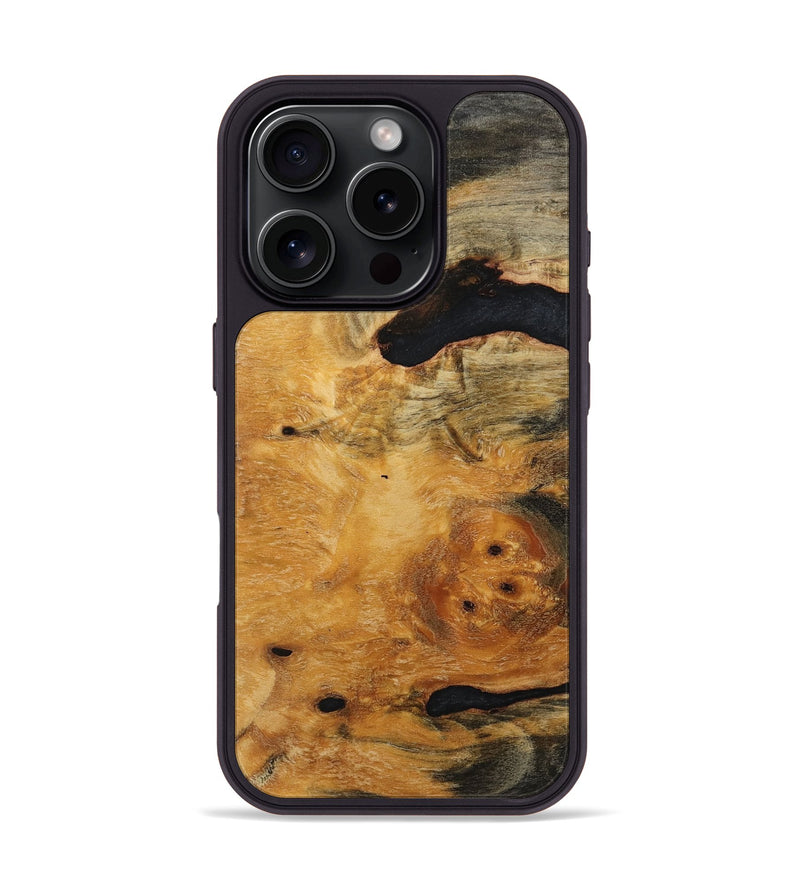 iPhone 16 Pro Wood Phone Case - Alani (Wood Burl, 759501)