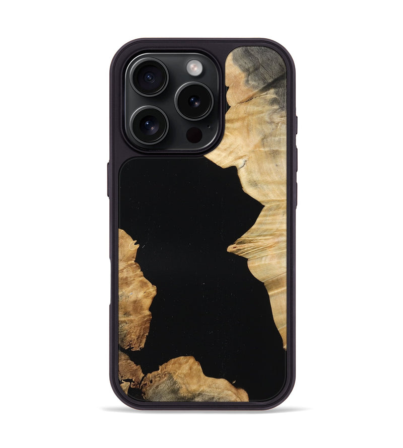 iPhone 16 Pro Wood Phone Case - Ina (Wood Burl, 759508)