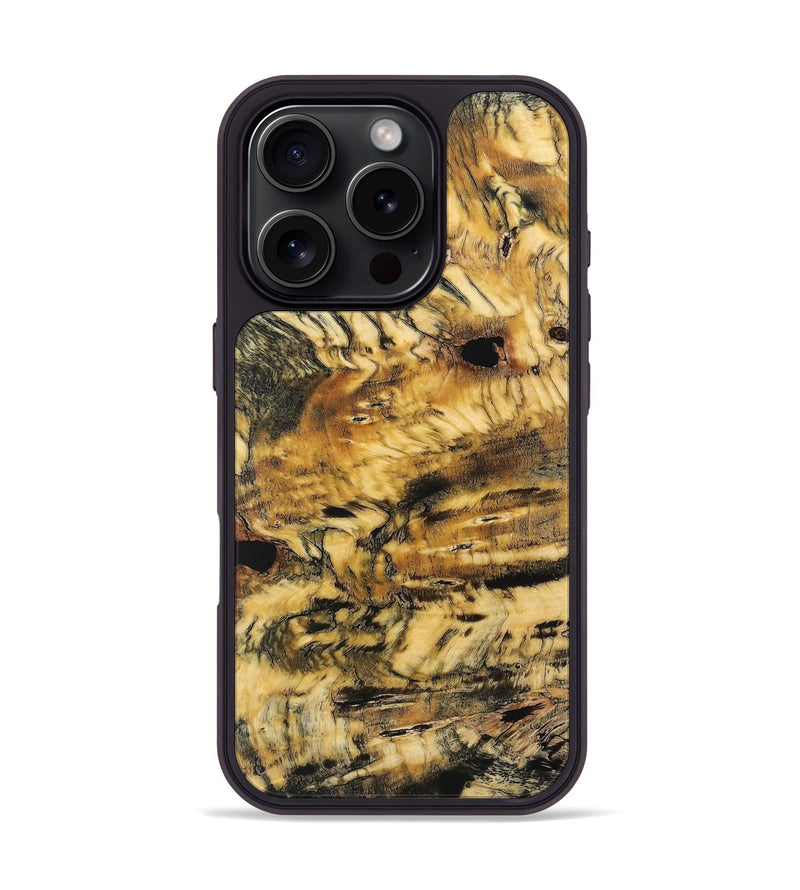 iPhone 16 Pro Wood Phone Case - Tamiko (Wood Burl, 759511)