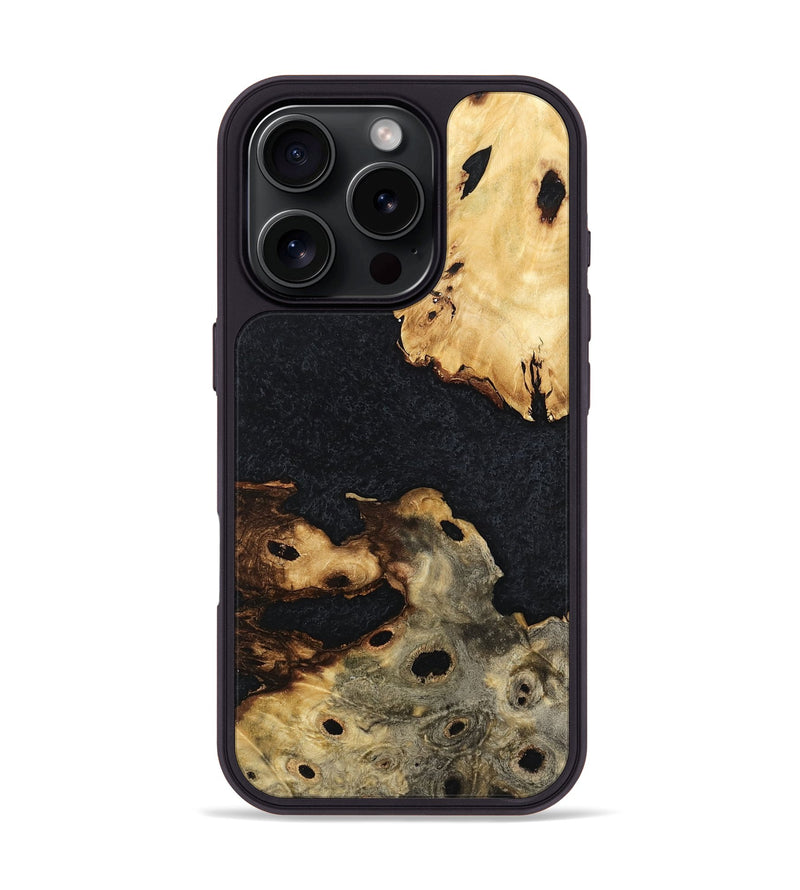 iPhone 16 Pro Wood Phone Case - Katina (Wood Burl, 759518)