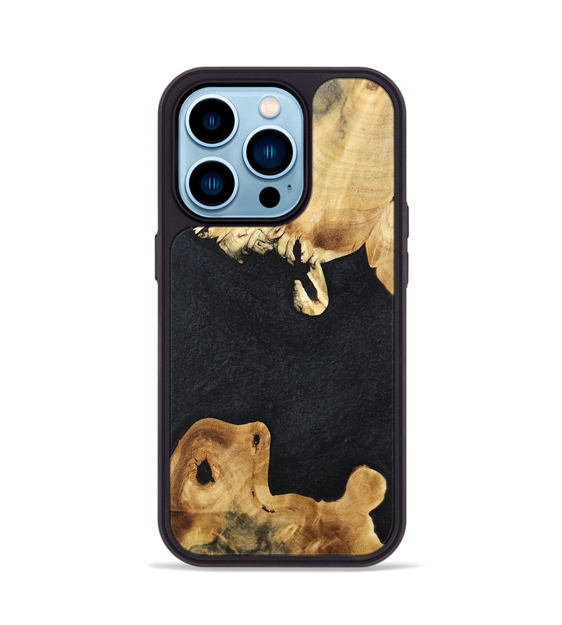 iPhone 14 Pro Wood Phone Case - Gust (Wood Burl, 759549)