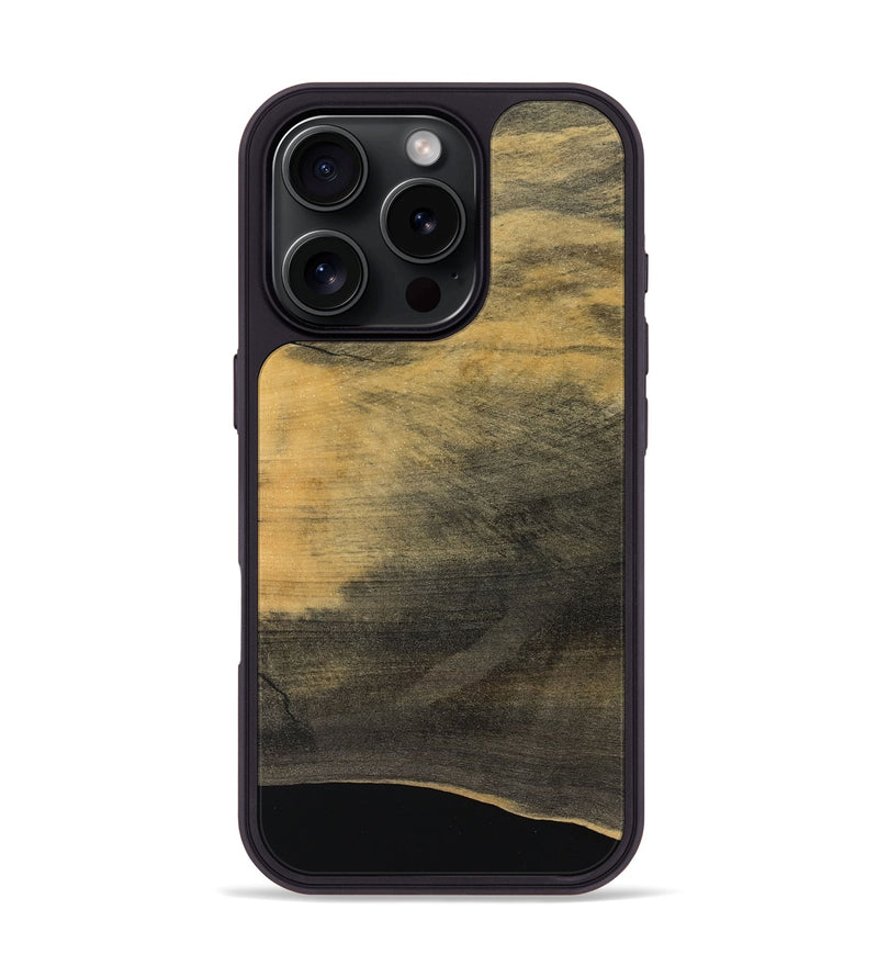 iPhone 16 Pro Wood Phone Case - Addison (Wood Burl, 759561)