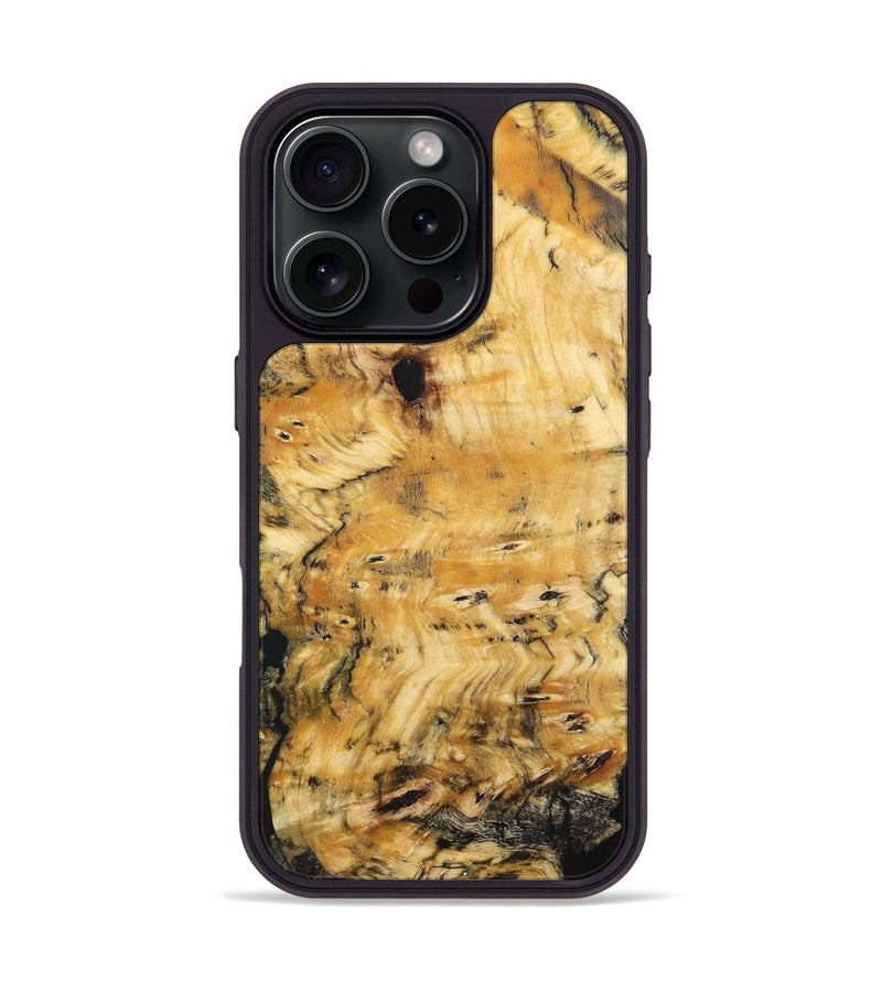 iPhone 16 Pro Wood Phone Case - Trudy (Wood Burl, 759572)