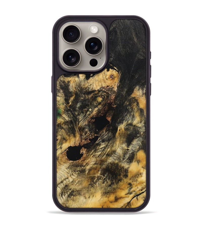 iPhone 15 Pro Max Wood Phone Case - Rickey (Wood Burl, 759599)