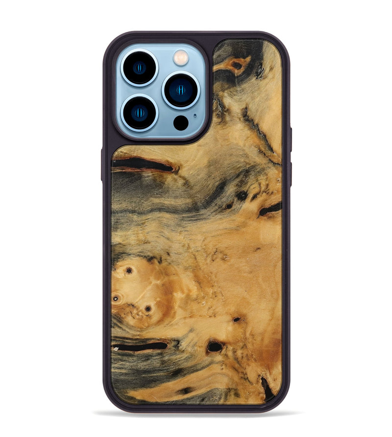 iPhone 14 Pro Max Wood Phone Case - Celeste (Wood Burl, 759600)