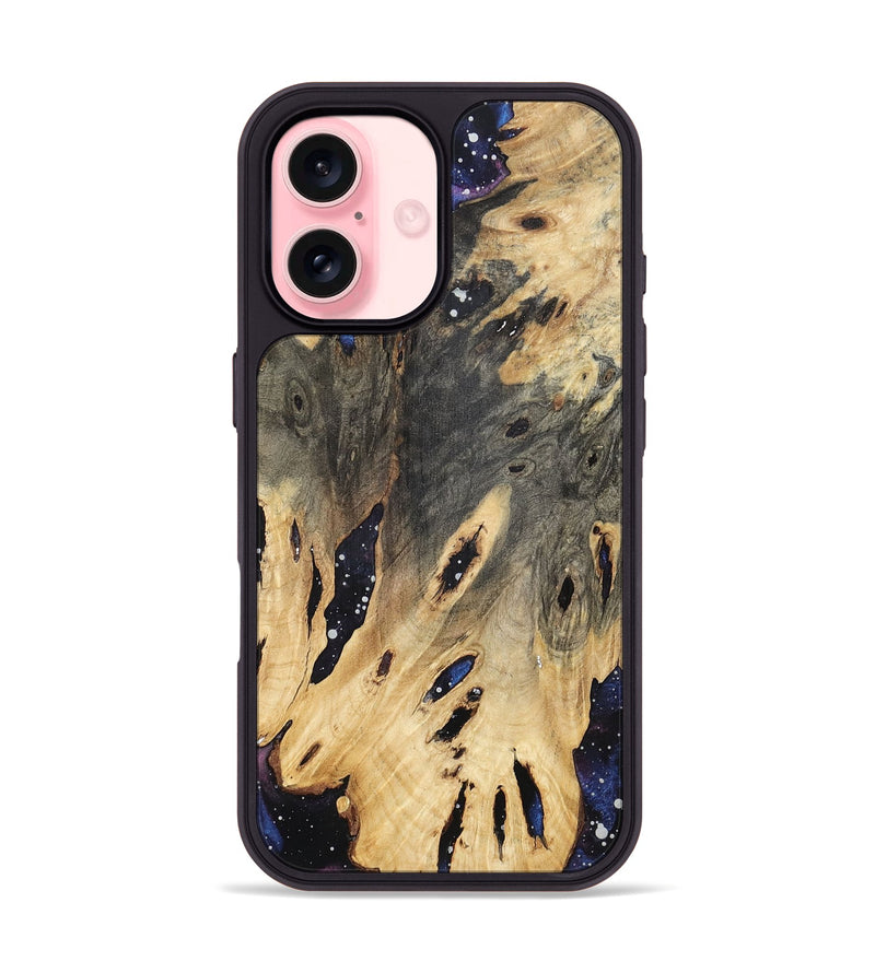 iPhone 16 Wood Phone Case - Chandra (Cosmos, 759603)