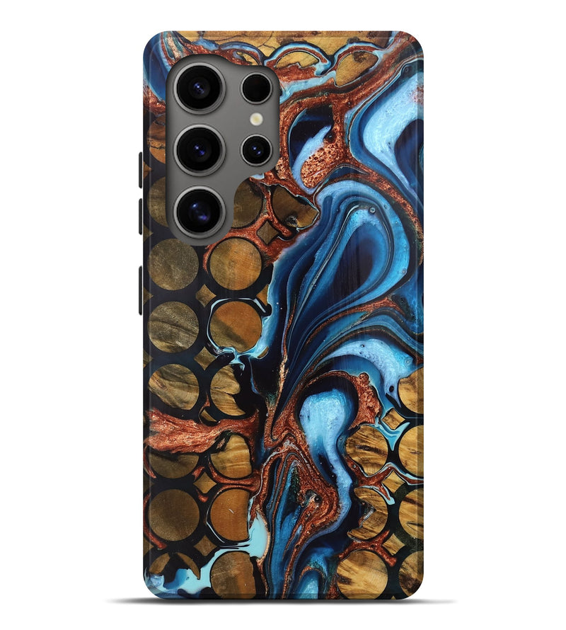Galaxy S25 Ultra Wood Live Edge Phone Case - Cleve (Pattern, 759673)
