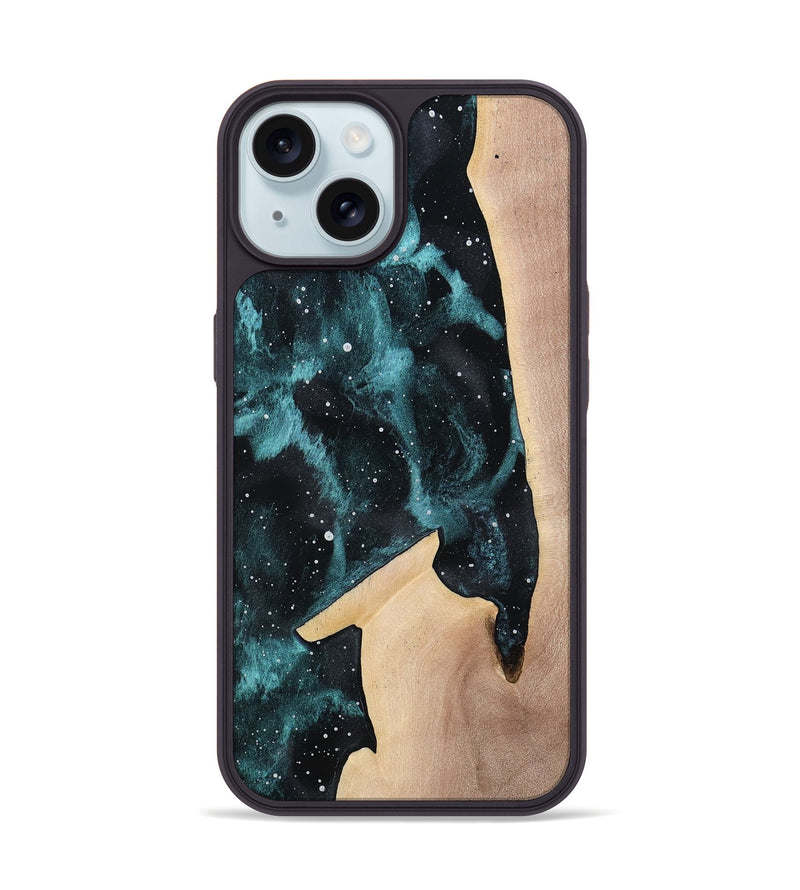 iPhone 15 Wood Phone Case - Shaina (Cosmos, 759709)