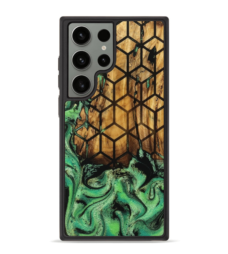 Galaxy S23 Ultra Wood Phone Case - Cicely (Pattern, 759718)