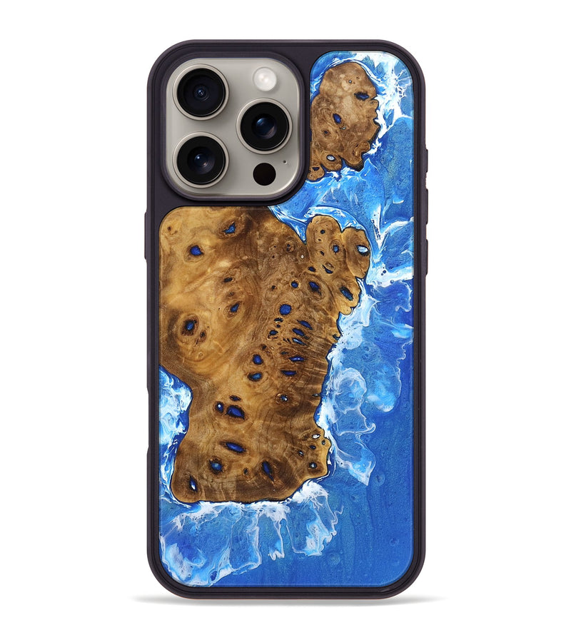 iPhone 16 Pro Max Wood Phone Case - Zada (Coastal, 759736)