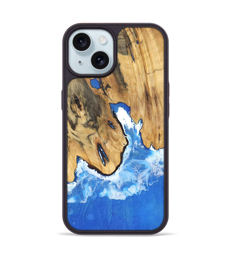 iPhone 15 Wood Phone Case - Denzel (Coastal, 759896)