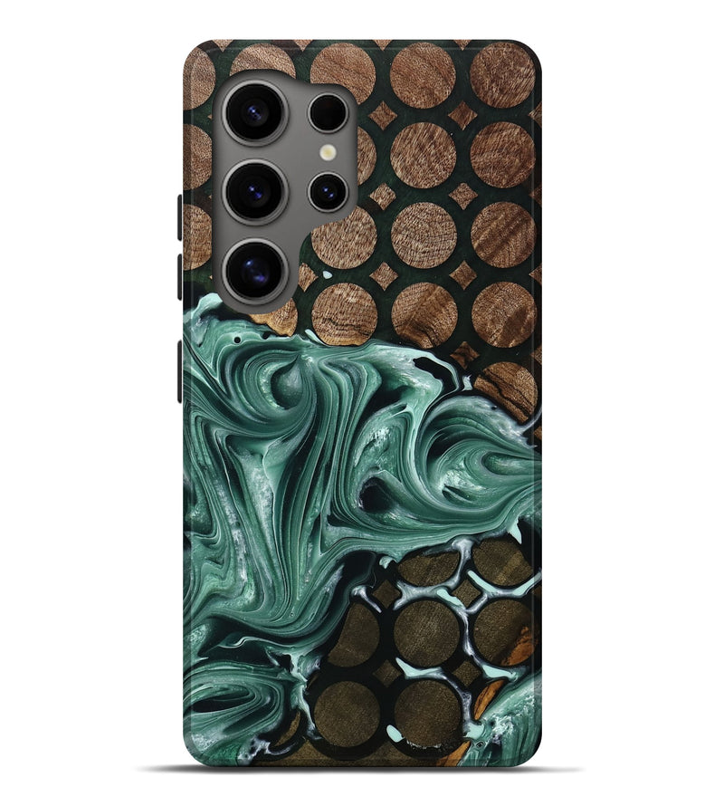 Galaxy S25 Ultra Wood Live Edge Phone Case - Elvin (Pattern, 759937)