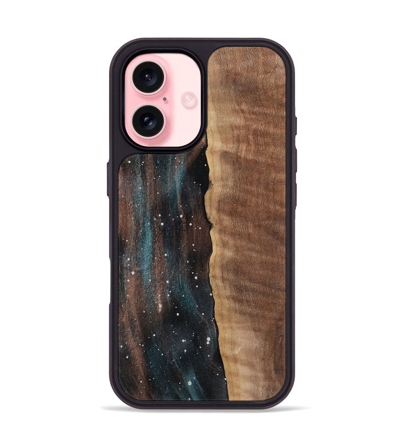 iPhone 16 Wood Phone Case - Novah (Cosmos, 760091)