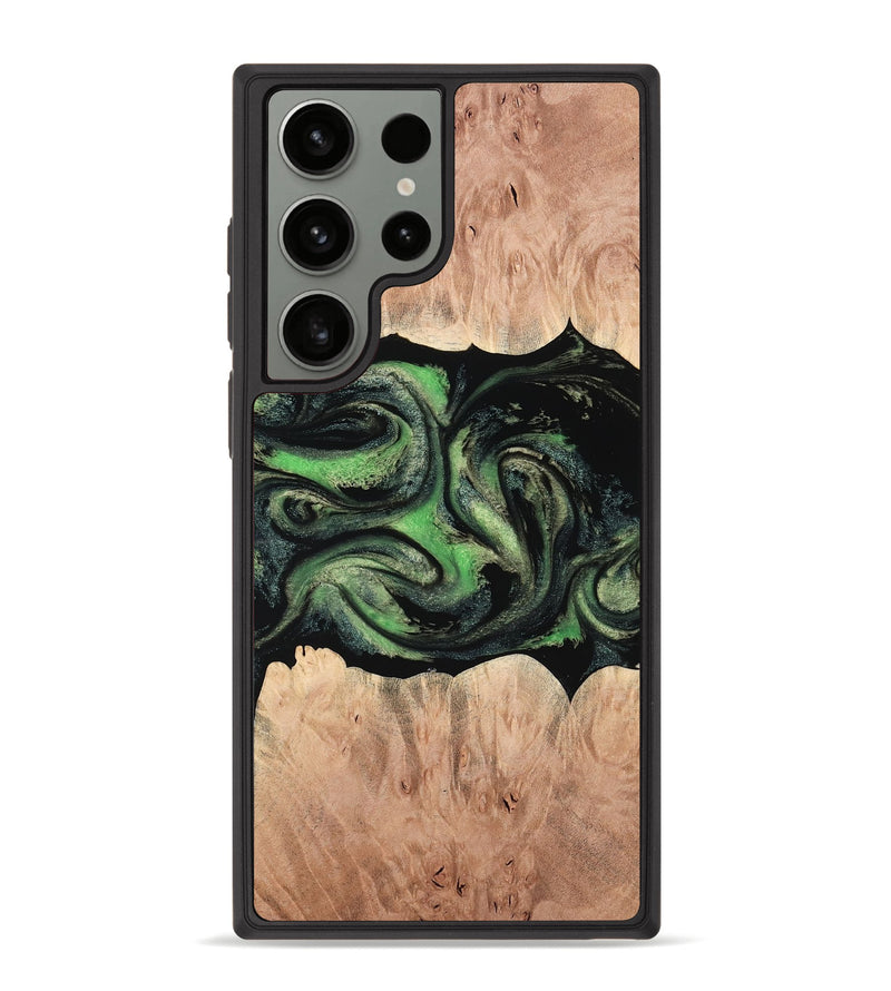 Galaxy S23 Ultra Wood Phone Case - Scott (Green, 760103)