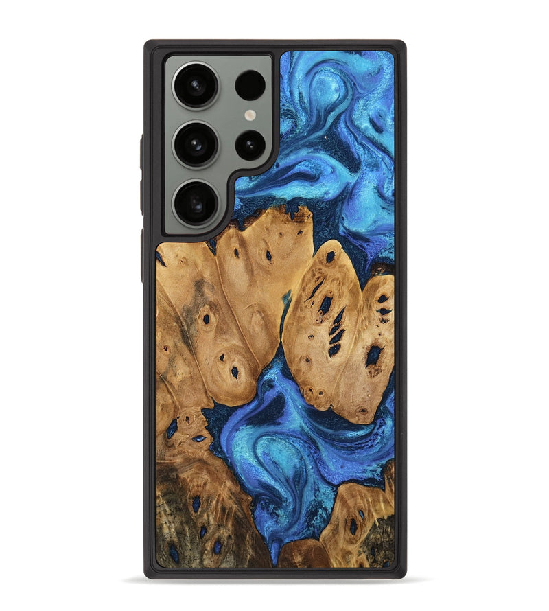 Galaxy S23 Ultra Wood Phone Case - Velma (Blue, 760132)