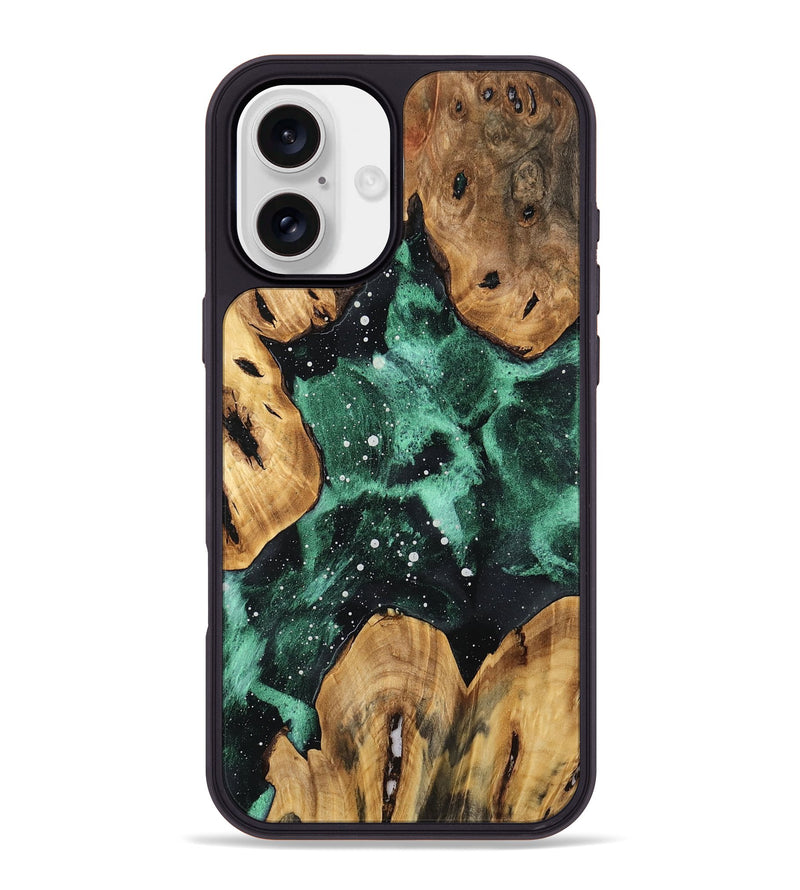 iPhone 16 Plus Wood Phone Case - Morris (Cosmos, 760160)