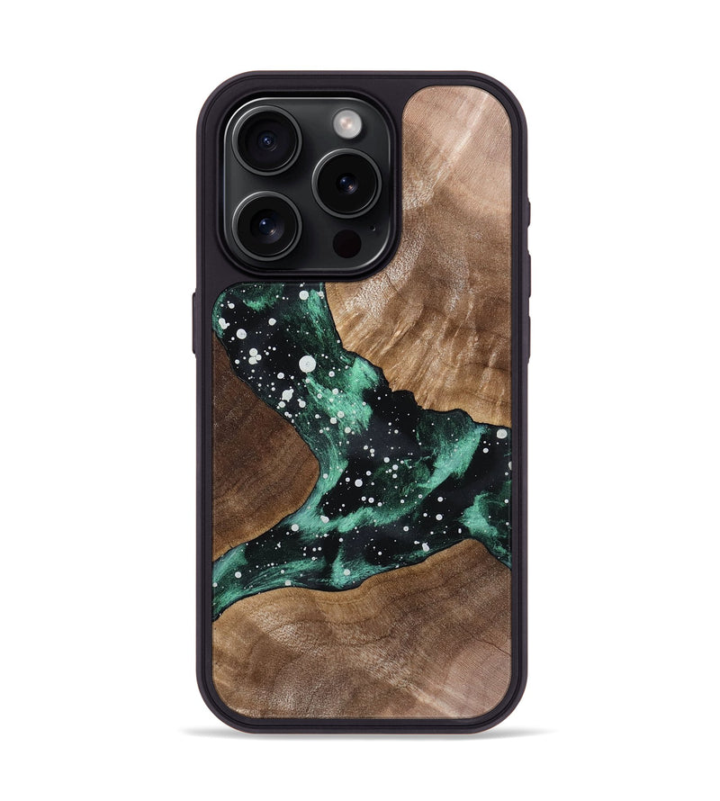 iPhone 15 Pro Wood Phone Case - Addilyn (Cosmos, 760182)