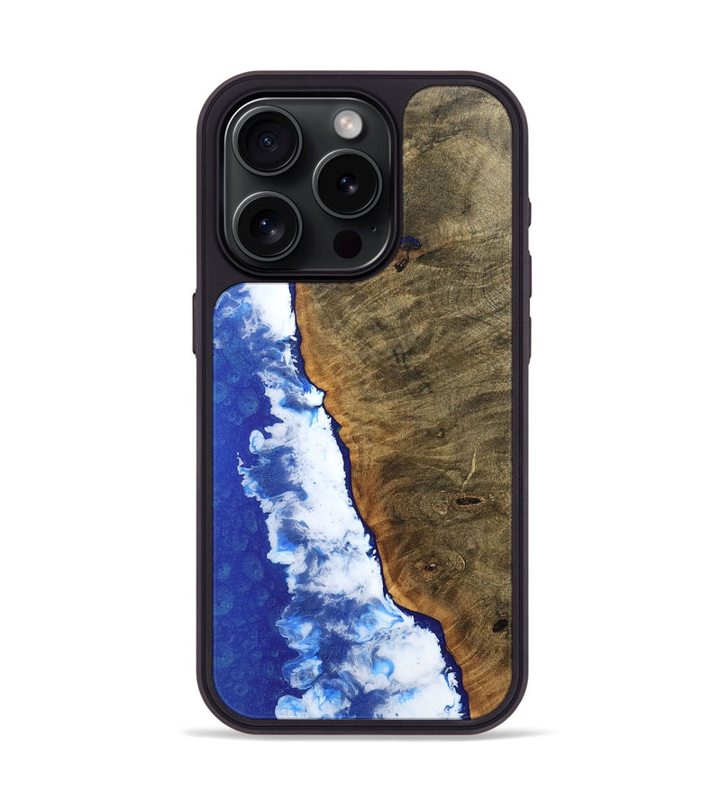iPhone 15 Pro Wood Phone Case - Marcy (Coastal, 760223)