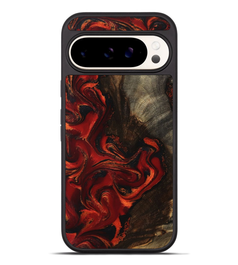 Pixel 9 Pro XL Wood Phone Case - Weldon (Red, 760427)