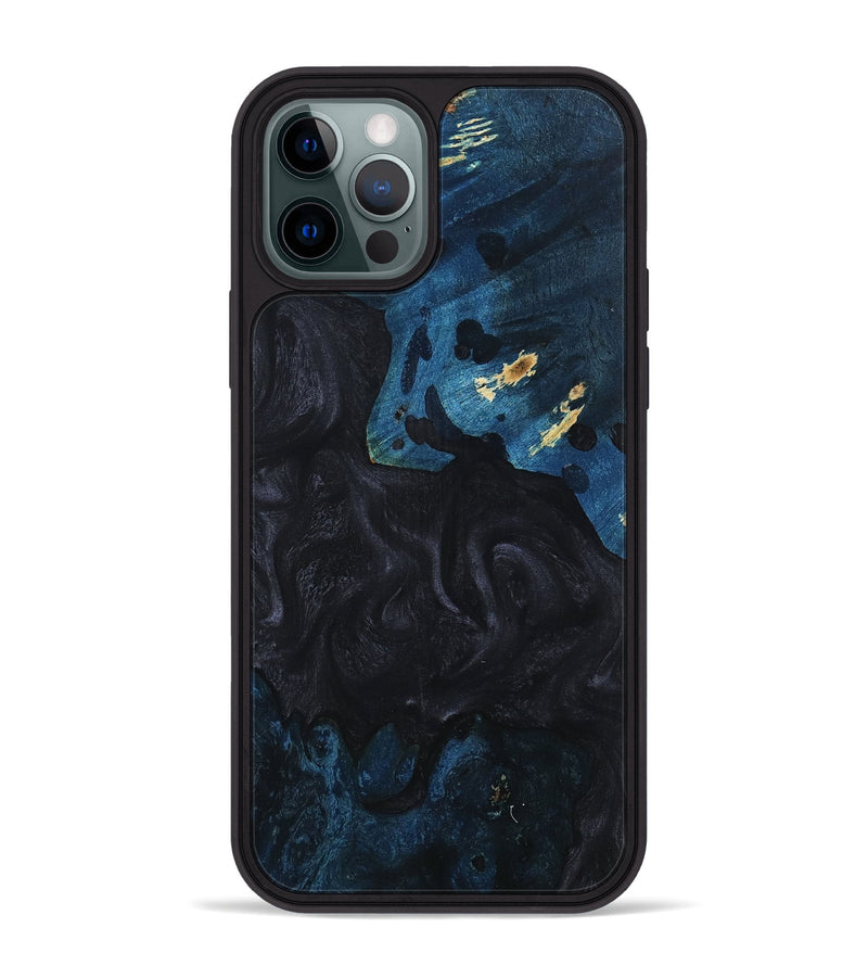 iPhone 12 Pro Max Wood Phone Case - Emmett (Wood Burl, 760481)