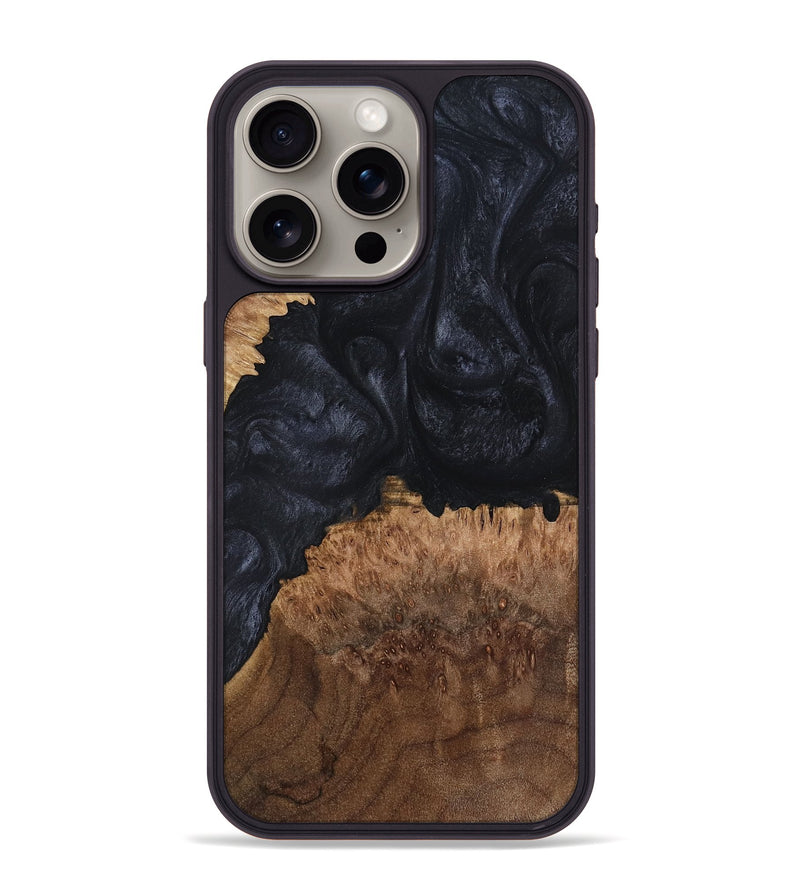 iPhone 15 Pro Max Wood Phone Case - Sanford (Wood Burl, 760483)