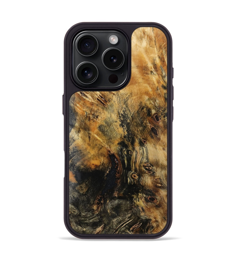iPhone 16 Pro Wood Phone Case - Christ (Wood Burl, 760491)