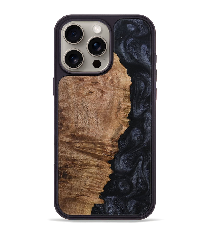 iPhone 16 Pro Max Wood Phone Case - Murray (Wood Burl, 760520)