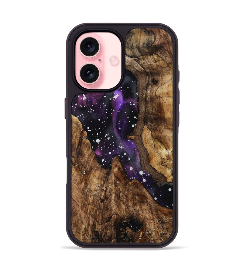 iPhone 16 Wood Phone Case - Zachary (Cosmos, 760529)