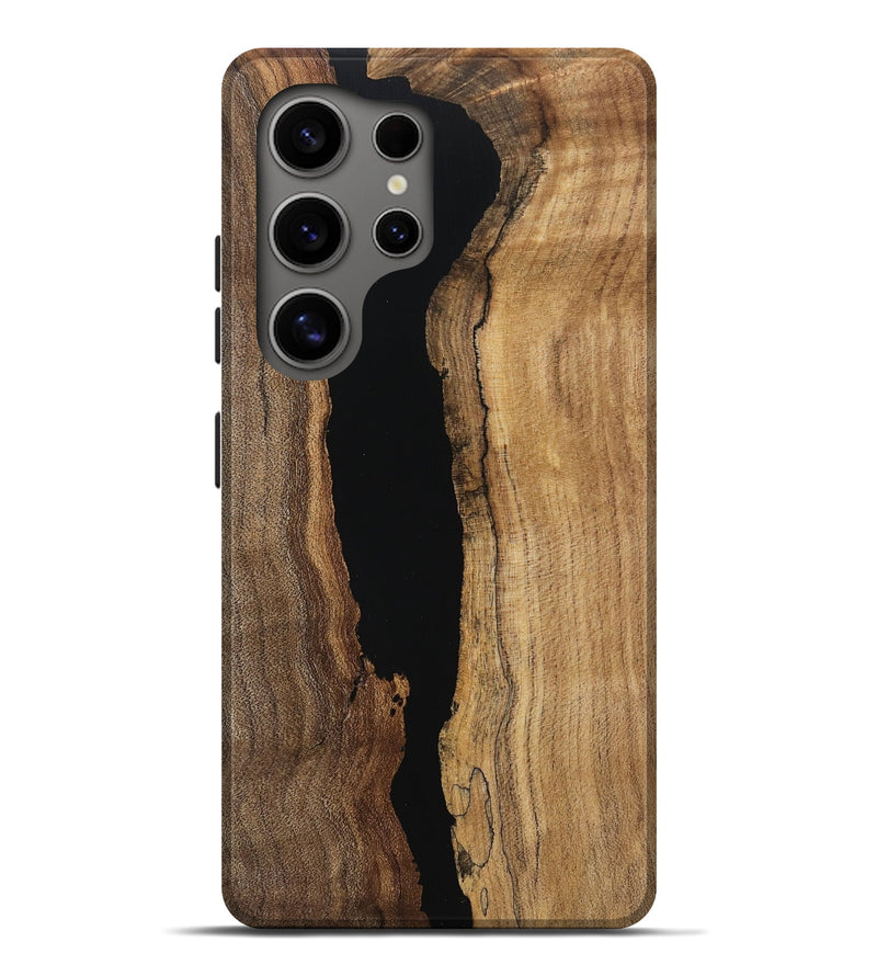 Galaxy S25 Ultra Wood Live Edge Phone Case - Hassan (Wood Burl, 760615)