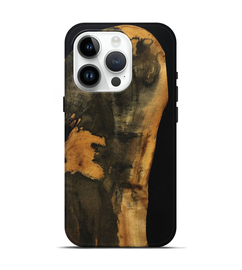 iPhone 15 Pro Wood Live Edge Phone Case - Shari (Wood Burl, 760617)