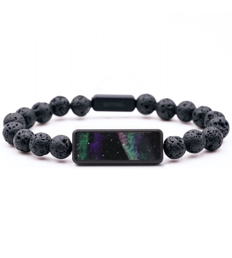 Lava Bead ResinArt Bracelet - Byron (Cosmos, 760733)