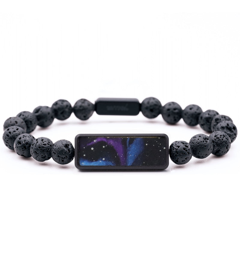Lava Bead ResinArt Bracelet - Gillian (Cosmos, 760757)