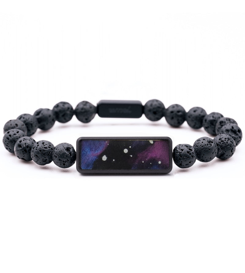 Lava Bead ResinArt Bracelet - Joshua (Cosmos, 760759)