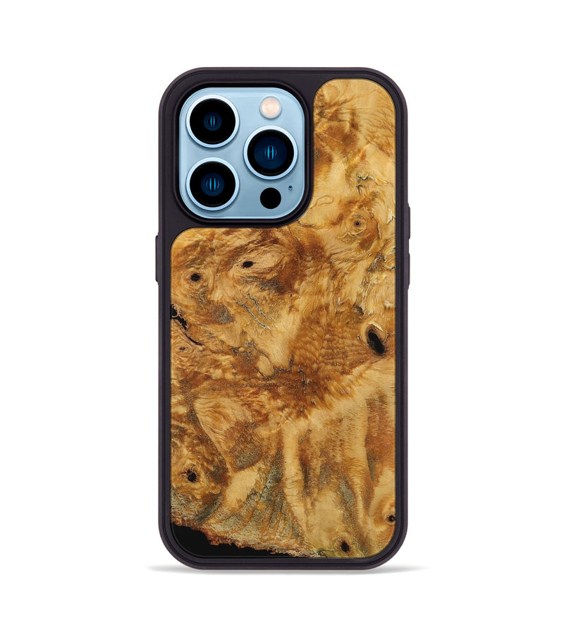 iPhone 14 Pro Wood Phone Case - Seymour (Wood Burl, 760803)