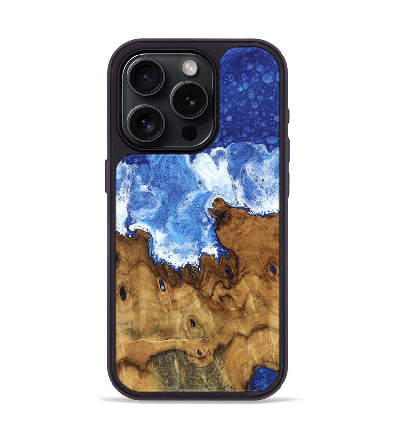 iPhone 15 Pro Wood Phone Case - Yamilex (Coastal, 760838)