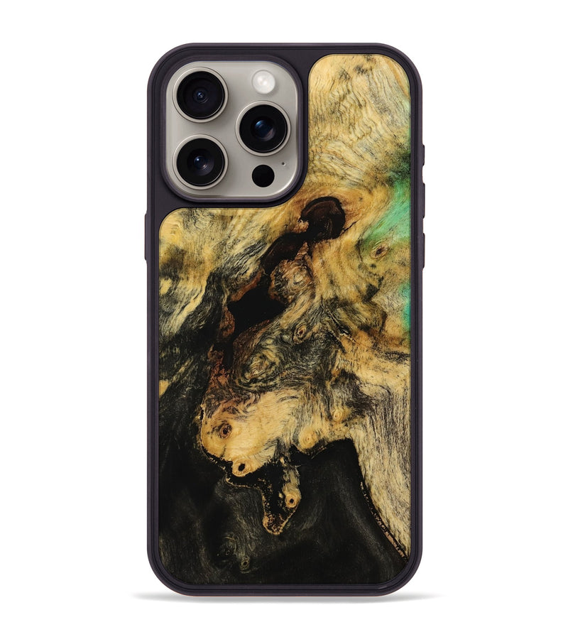 iPhone 15 Pro Max Wood Phone Case - Jeanna (Wood Burl, 760844)
