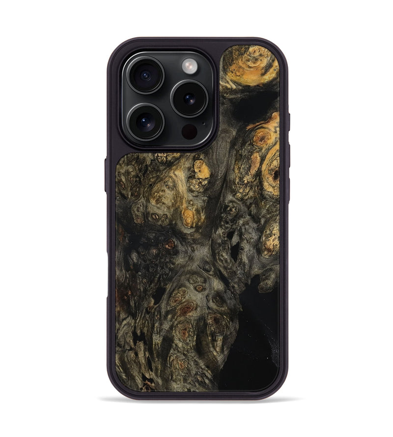 iPhone 16 Pro Wood Phone Case - Kamila (Wood Burl, 760852)